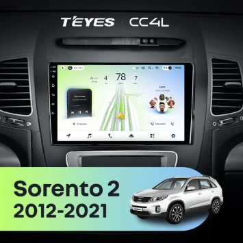 Штатная магнитола Teyes CC4L 6/64 с DTS Kia Sorento 2 II XM (2012-2021) F3