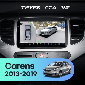 Штатная магнитола Teyes CC4 360 6/64 Kia Carens RP 3 (2013-2019)