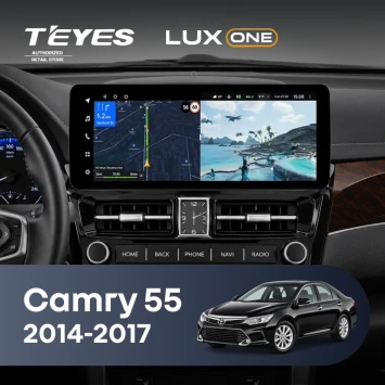 Штатная магнитола Teyes LUX ONE 4/64 Toyota Camry 55 (2014-2017)