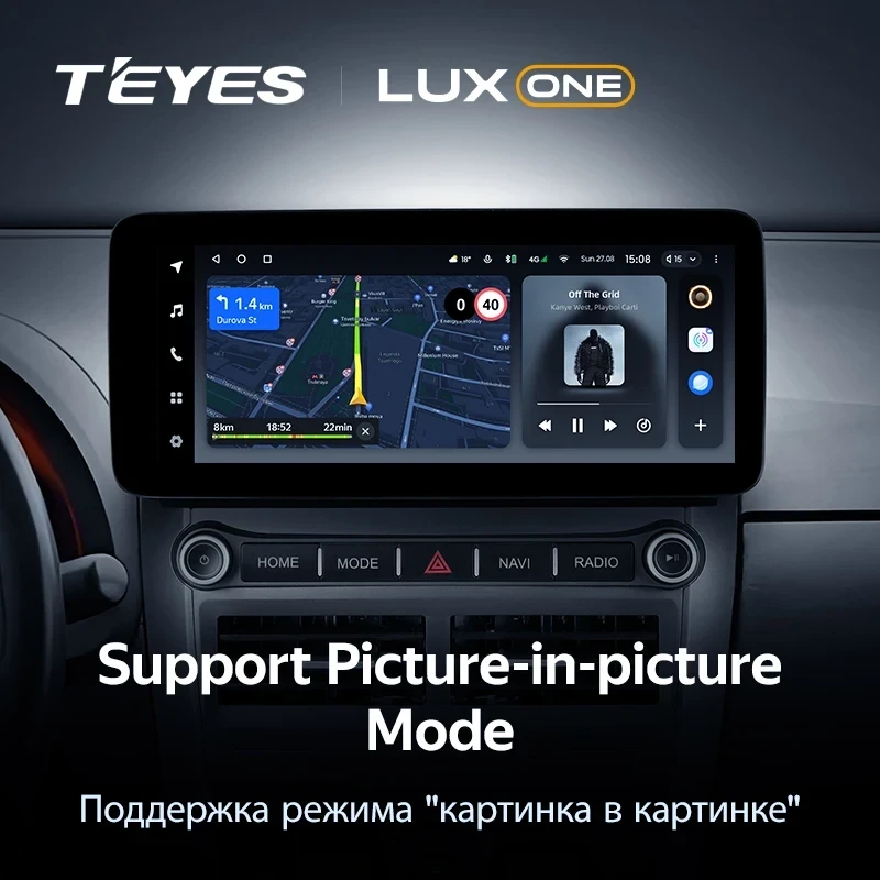 Штатная магнитола Teyes LUX ONE 4/64 Toyota Corolla 10 E140 E150 (2006-2013)