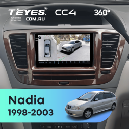 Штатная магнитола Teyes CC4 360 8/128 Toyota Nadia (1998-2003)