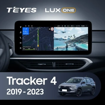 Штатная магнитола Teyes LUX ONE 6/128 Chevrolet Tracker 4 (2019-2023) Тип-A