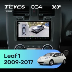 Штатная магнитола Teyes CC4 360 8/128 Nissan Leaf 1 (2009-2017)