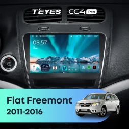 Штатная магнитола Teyes CC4 Pro 8/128 Fiat Freemont (2011-2016)