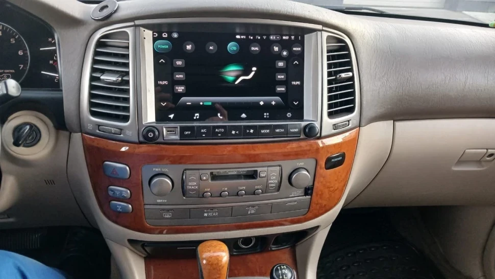 Штатная магнитола Teyes CC3 2K 4/32 Lexus LX470 (2002-2007) F2 Тип-C