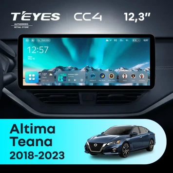 Штатная магнитола Teyes CC4 12.3" 8/128 Nissan Teana (2018-2023)