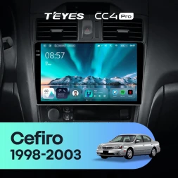Штатная магнитола Teyes CC4 Pro 12/256 Nissan Cefiro 3 A33 (1998-2003) F2