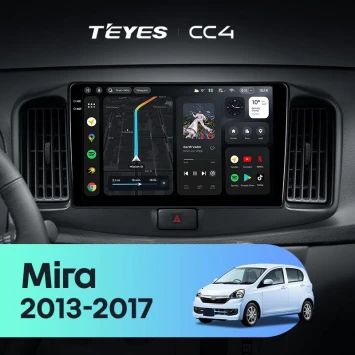Штатная магнитола Teyes CC4 6/64 Daihatsu Mira eS (2013-2017)