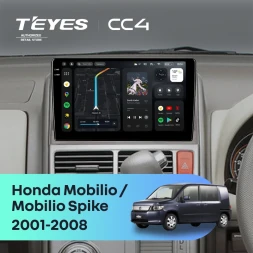 Штатная магнитола Teyes CC4 6/64 Honda Mobilio (2001-2008)