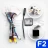 Переходная рамка Toyota Fortuner 1 AN50 AN60 (2005-2007) F2 (9")