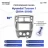 Переходная рамка Hyundai Tucson 1 (2004-2009) (10")