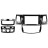 Переходная рамка Toyota Fortuner 1 AN50 AN60 (2008-2014) F1 (9")