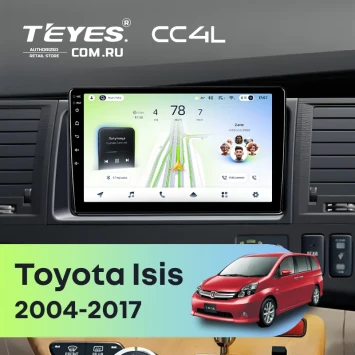 Штатная магнитола Teyes CC4L 6/64 с DTS Toyota Isis (2004-2017)