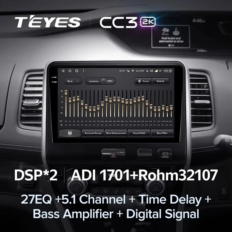Штатная магнитола Teyes CC3 2K 4/64 Nissan Serena 5 C27 (2016-2019) F2 Правый руль