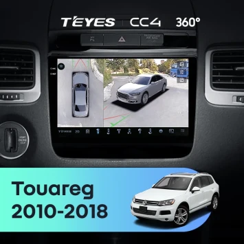 Штатная магнитола Teyes CC4 360 8/128 Volkswagen Touareg FL NF (2010-2018) Тип-B