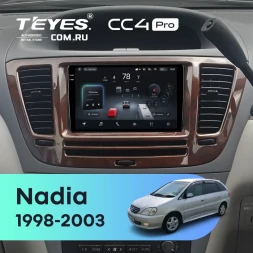 Штатная магнитола Teyes CC4 Pro 8/128 Toyota Nadia (1998-2003)