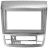 Переходная рамка Toyota Alphard 1 H10 (2005-2008) F2 (9")