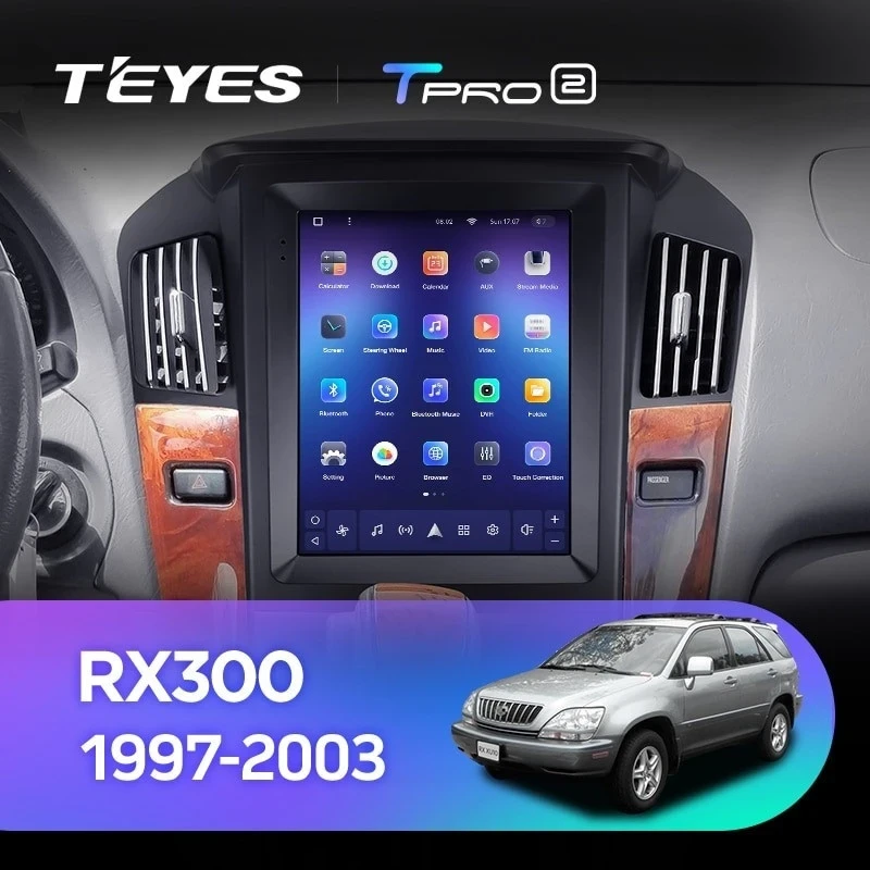Штатная магнитола Tesla style Teyes TPRO 2 4/64 Lexus RX300 XU10 (1997-2003)