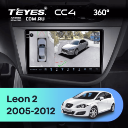 Штатная магнитола Teyes CC4 360 6/64 Seat Leon 2 (2005-2012) F2