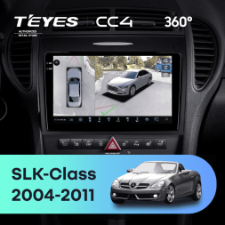 Штатная магнитола Teyes CC4 360 8/128 Mercedes-Benz SLK-Class R171 (2004-2011)