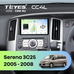 Штатная магнитола Teyes CC4L 6/64 с DTS Nissan Serena 3 C25 (2005-2008)