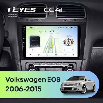 Штатная магнитола Teyes CC4L 6/64 с DTS Volkswagen EOS (2006-2015)