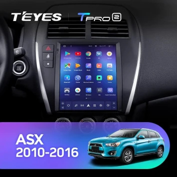 Штатная магнитола Tesla style Teyes TPRO 2 4/64 Mitsubishi ASX 1 (2010-2016) Тип-B