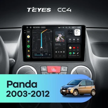 Штатная магнитола Teyes CC4 6/64 Fiat Panda 2 (2003-2012)