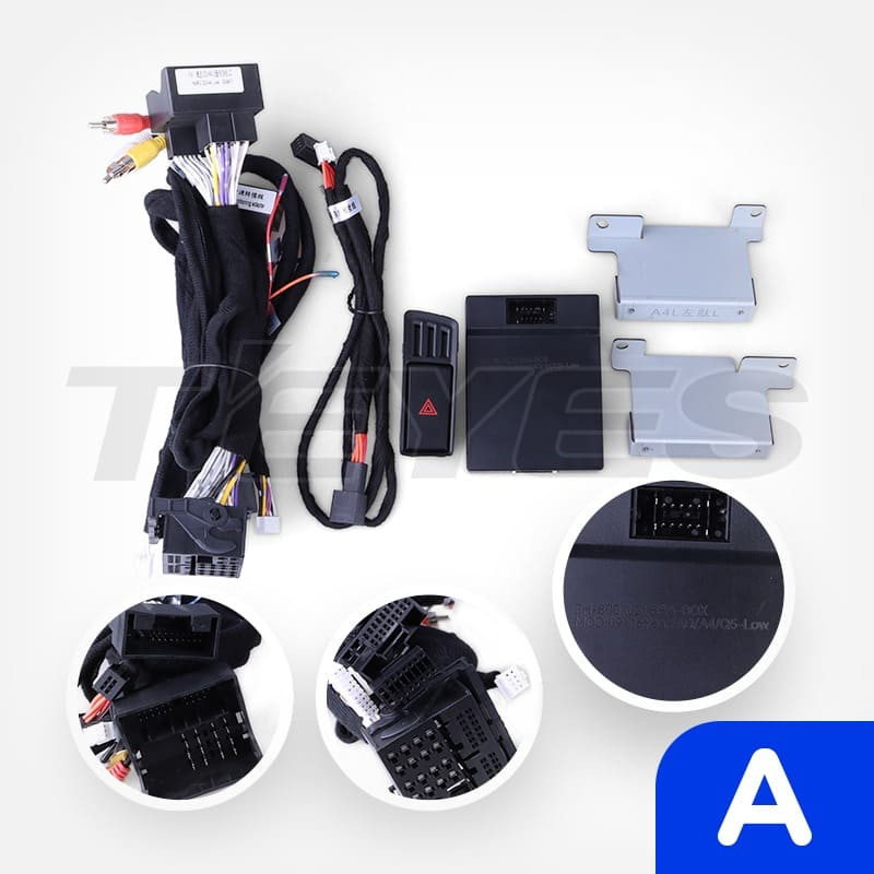 Переходная рамка Audi A4 4 B8 (2007-2015) Тип-B (12,3")