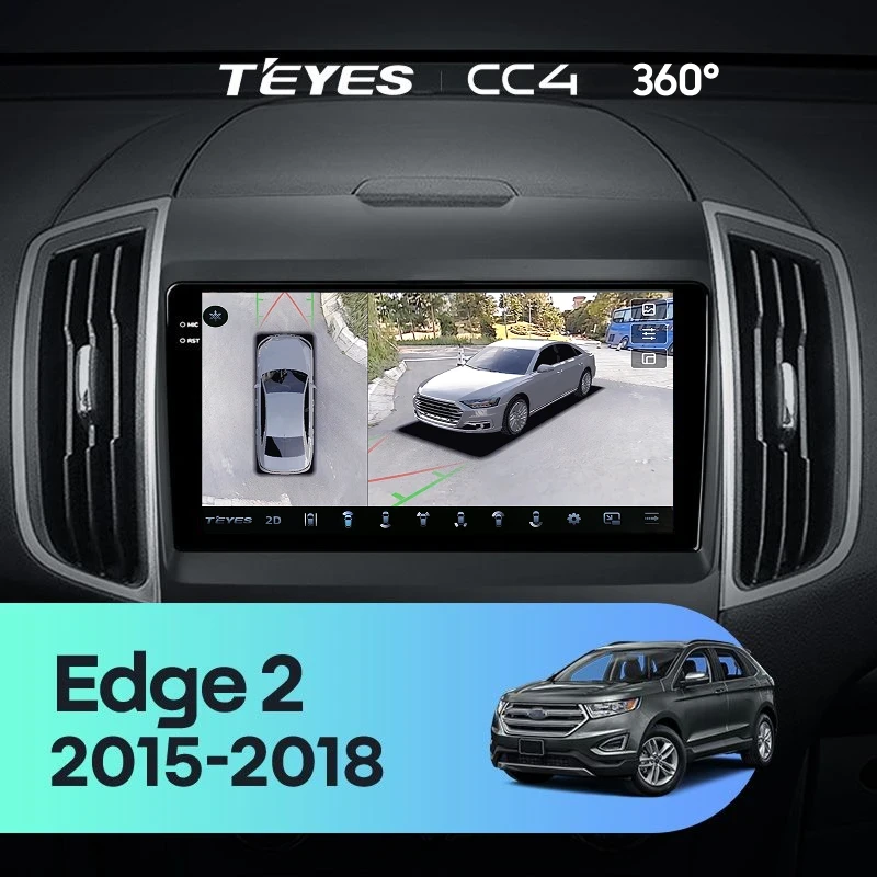 Штатная магнитола Teyes CC4 360 8/128 Ford Edge 2 (2015-2018) F2