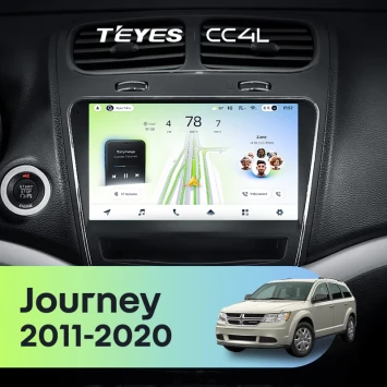 Штатная магнитола Teyes CC4L 6/64 с DTS Dodge Journey JC (2011-2020)