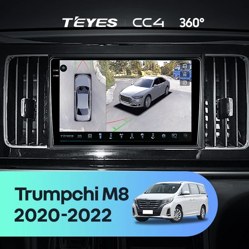 Штатная магнитола Teyes CC4 360 6/64 GAC Trumpchi M8 (2020-2022)