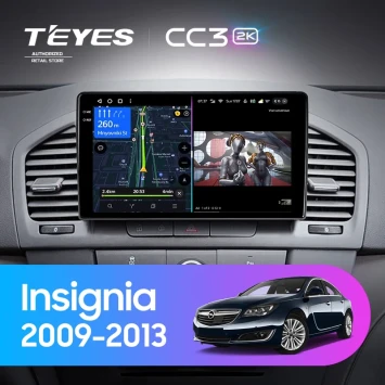 Штатная магнитола Teyes CC3 2K 4/32 Opel Insignia (2009-2013)