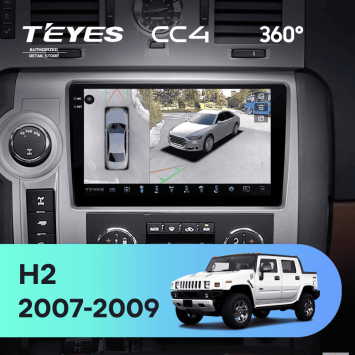 Штатная магнитола Teyes CC4 360 8/128 Hummer H2 E85 (2007-2009) F1