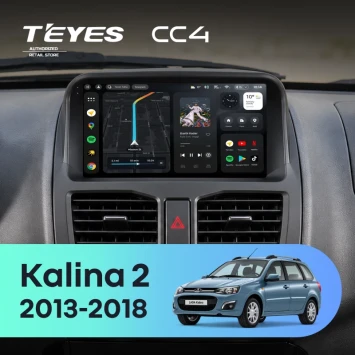 Штатная магнитола Teyes CC4 8/128 Lada Kalina 2 (2013-2018)
