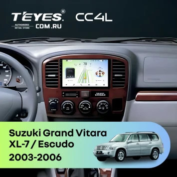 Штатная магнитола Teyes CC4L 6/64 с DTS Suzuki Grand Vitara XL-7 (2003-2006)