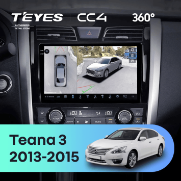 Штатная магнитола Teyes CC4 360 6/64 Nissan Teana J33 (2013-2015) Тип-B