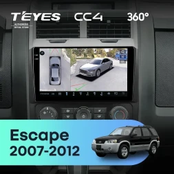 Штатная магнитола Teyes CC4 360 6/64 Ford Escape (2007-2012) F2