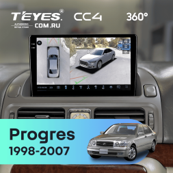 Штатная магнитола Teyes CC4 360 8/128 Toyota Progres (1998-2007)