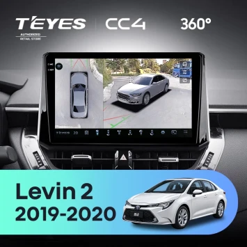 Штатная магнитола Teyes CC4 360 8/128 Toyota Levin 2 E210 (2019-2020) Тип-A