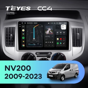 Штатная магнитола Teyes CC4 8/128 Nissan NV200 M20 (2009-2023) F1
