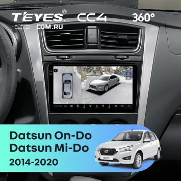 Штатная магнитола Teyes CC4 360 6/64 Datsun Mi-Do (2014-2020)