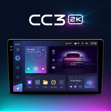 Штатная магнитола Teyes CC3 2K 4/32 Toyota Yaris XP90 (2005-2012) F1