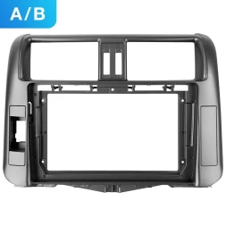 Переходная рамка Toyota Land Cruiser Prado 150 (2009-2013) F1 Тип-AB бронза (9")