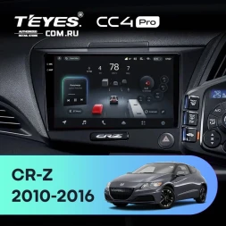 Штатная магнитола Teyes CC4 Pro 8/128 Honda CR-Z 1 (2010-2016) Правый руль