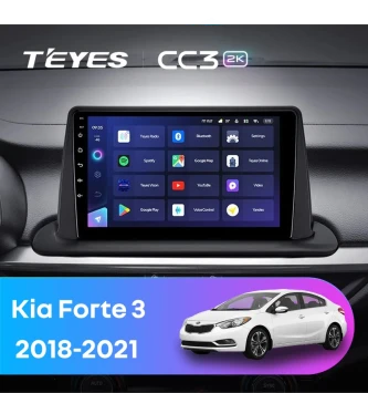 Штатная магнитола Teyes CC3 2K 360 6/128 Kia Forte 3 (2018-2021)