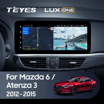 Штатная магнитола Teyes LUX ONE 6/128 Mazda 6 GJ (2012-2015) Тип-B