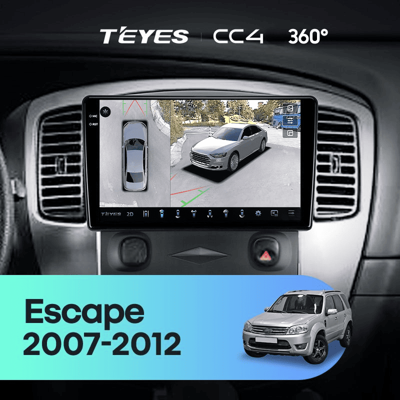 Штатная магнитола Teyes CC4 360 8/128 Ford Escape (2007-2012) F1