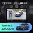 Штатная магнитола Teyes CC4 Pro 360 12/256 Volkswagen Touran 2 1T (2010-2015) (13")