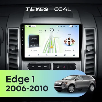 Штатная магнитола Teyes CC4L 6/64 с DTS Ford Edge 1 U387 (2006-2010)